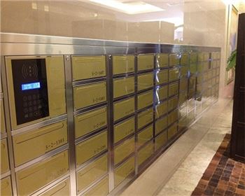 河南電子智能信報(bào)箱安裝成功案例